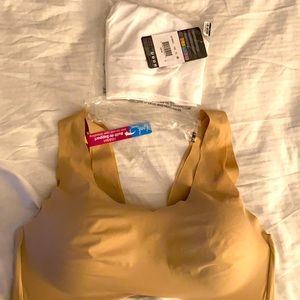 Two brand new wireless bras.